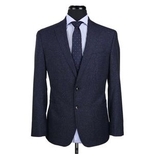 Ted Baker Blue Donegal Sport Jacket 40S